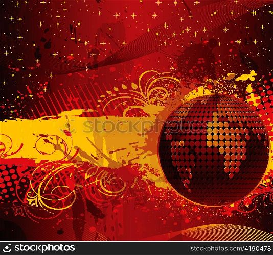 grunge abstract background vector illustration