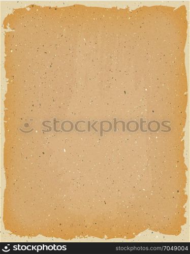 Grunge And Vintage Textured Background. Illustration of a blank vintage and grunge textured background, for designing retro style poster
