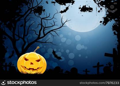 Grunge Background for Halloween Party
