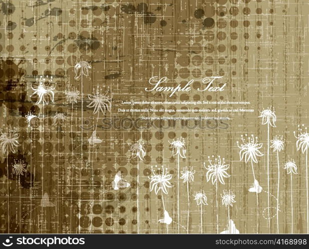 grunge background vector illustration