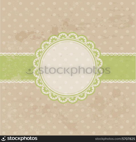 Grunge background with a retro style