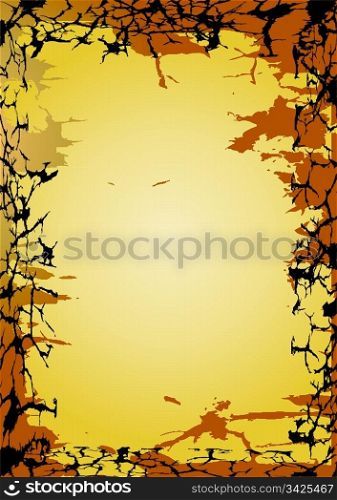 grunge background with space for text or image, vector illustration