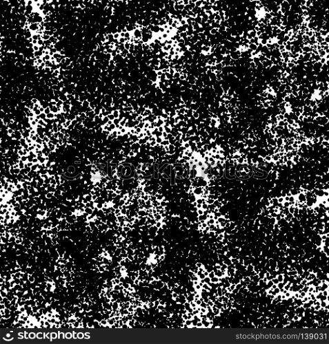 Grunge Black Background. Dust Overlay Distress Grain. Seamless Blob Pattern. Grunge Black Background. Dust Distress Grain. Seamless Blob Pattern