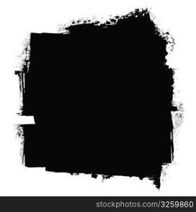 grunge black roller marks with ink effect background