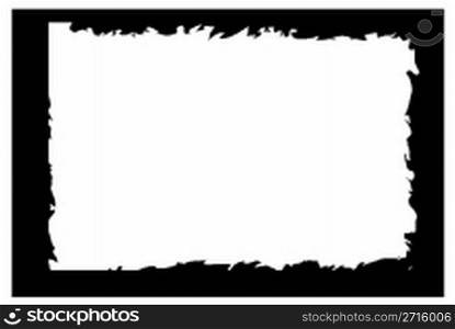 grunge borders, frames, for image or photo. vector format.