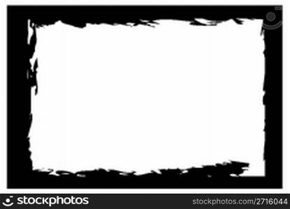 grunge borders, frames, for image or photo. vector format.
