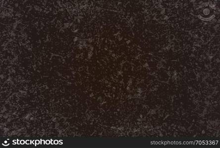 Grunge dark texture. Destroyed design for creative project. Grunge scratches on the wall. Vector illustration