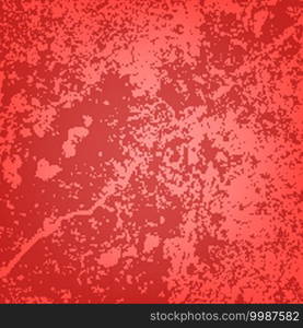 Grunge Distressed Texture Red empty background. EPS10 vector.