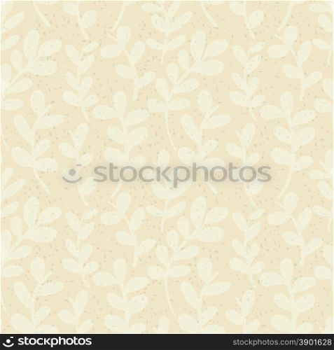 Grunge floral background. Vector texture background. Floral pattern.