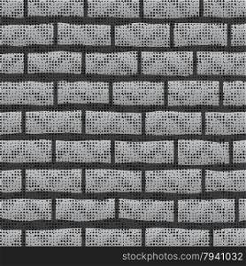 Grunge Grey Wall. Abstract Grey Brick Pattern.. Grey Wall