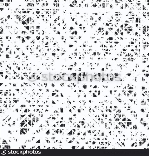 Grunge grid overlay texture for your design. EPS10 vector.