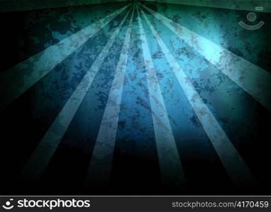 grunge rays background vector illustration