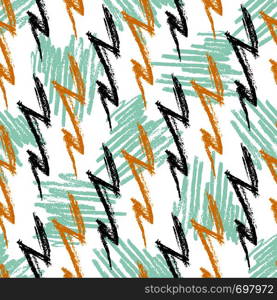 Grunge seamless pattern with lightning. Hand drawn fashion hipster background. Vector for web, print, fabric, textile, invitation card, wrapping.. Grunge seamless pattern with lightning. Hand drawn fashion hipster background. Vector for web, print, fabric, textile, invitation card, wrapping