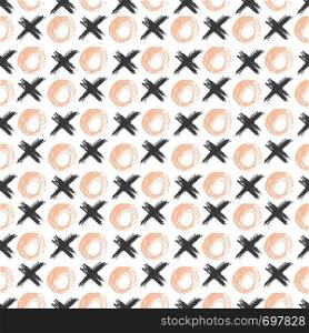Grunge sketch seamless pattern with circles and crosses. Hand drawn hipster background. Vector for web, print, fabric, textile wrapping. Grunge sketch seamless pattern with circles and crosses. Hand drawn hipster background. Vector for web, print, fabric, textile wrapping.