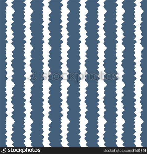 Grunge striped abstract seamless pattern in 1970s style. Perfect print for T-shirt, fabric, textile. Hand drawn vector illustration for decor and design.