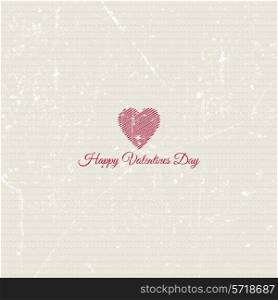 Grunge style background with hearts - ideal for Valentines Day
