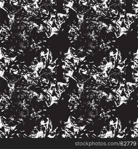 Grunge texture black and while.Seamless pattern.