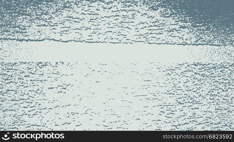 Grunge texture blue background. Grungy rough backdrop template. Vector illustration. Aged abstract surface. Decorative structured fabric.