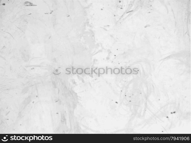 Grunge white background cement old texture wall. Vector Grungy White Concrete Wall Background