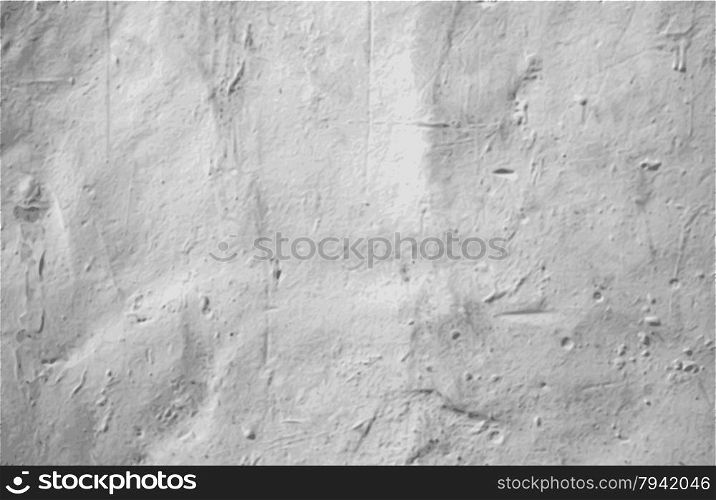 Grunge white background cement old texture wall. Vector Grungy White Concrete Wall Background