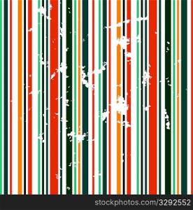 Grungy vector background of stripes