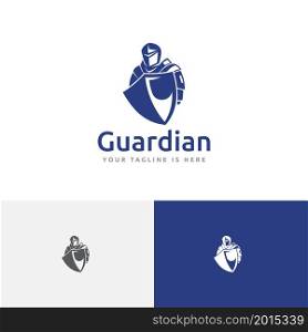 Guardian Shield Knight Spartan Soldier Warrior Armour War Logo
