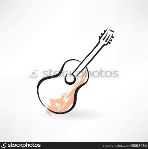 guitar grunge icon