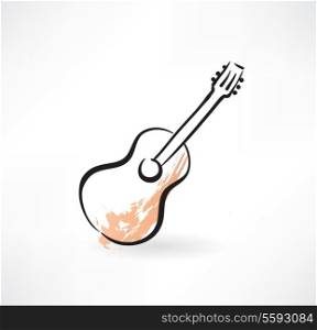 guitar grunge icon