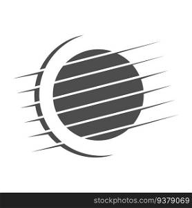 Guitar icon logo design illustration 