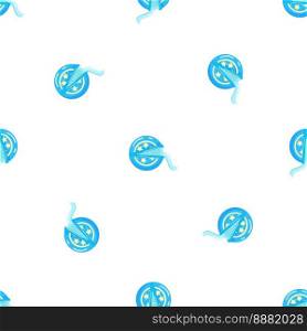 Gum floss pattern seamless background texture repeat wallpaper geometric vector. Gum floss pattern seamless vector