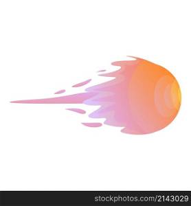 Gun flash flame icon cartoon vector. Shot effect. Bullet blast. Gun flash flame icon cartoon vector. Shot effect