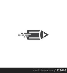 Gun Illustration Template vector icon design