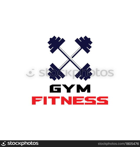 Gym fitness health people logo vector