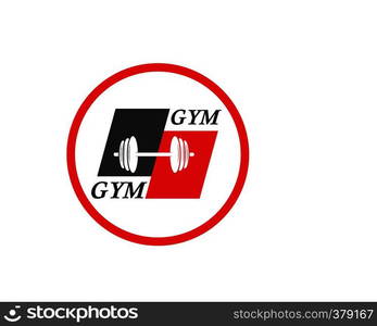 gym,fitness icon logo illustration template vector for bodybuilder