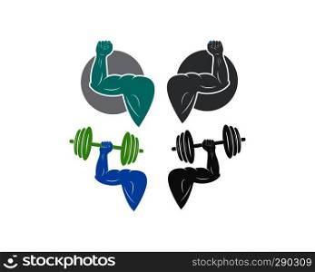 gym,fitness illustration template vector for bodybuilder