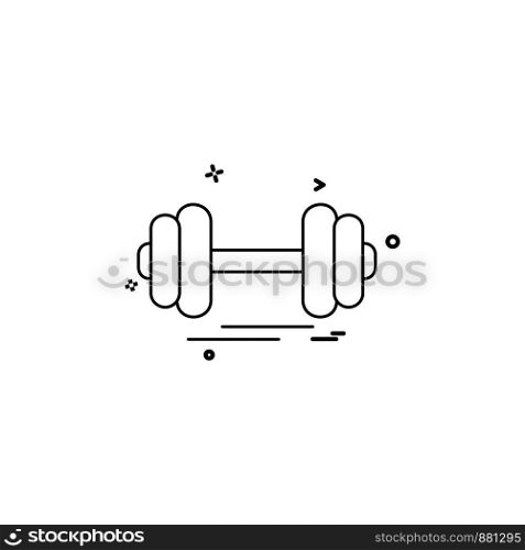 Gym icon design vector