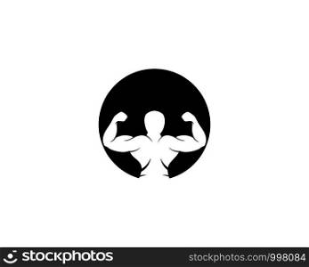 Gym logo vector template