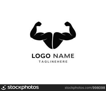 Gym logo vector template