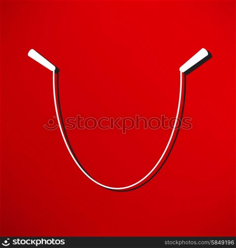 gym rope vector icon