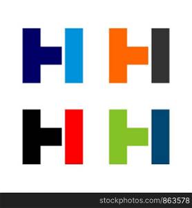 H Letter Logo Template Illustration Design. Vector EPS 10.