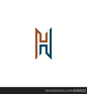 h logo geometric symbol element sign