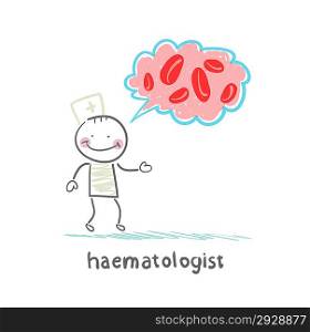 haematologist thinks of blood