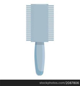 Hair brush icon cartoon vector. Comb hairbrush. Plastic tool. Hair brush icon cartoon vector. Comb hairbrush