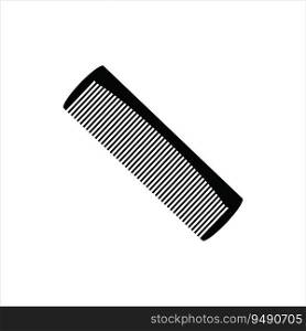 hair comb icon vector illustration logo design