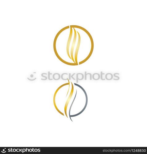 Hair icon Vector Illustration design Logo template