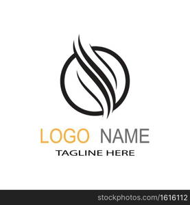 hair icon vector illustration design logo template