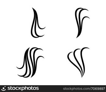 hair logo and symbols