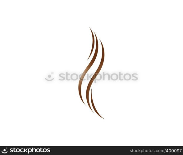 Hair logo template vector icon illustration design