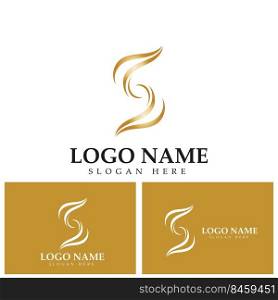 Hair logo template vector icon illustration design