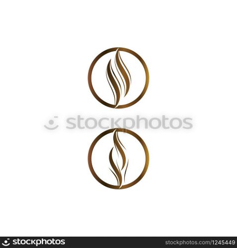 Hair Logo Template vector symbol nature